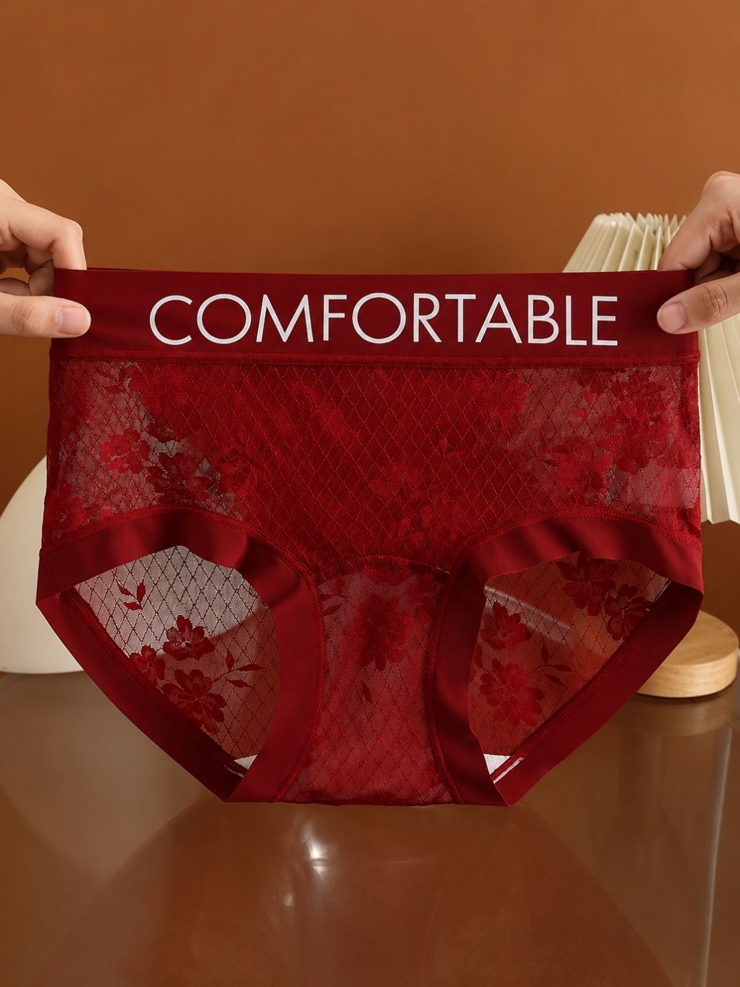 Comfortable lace panties