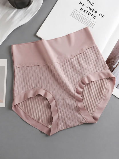 Culotte taille haute lignes