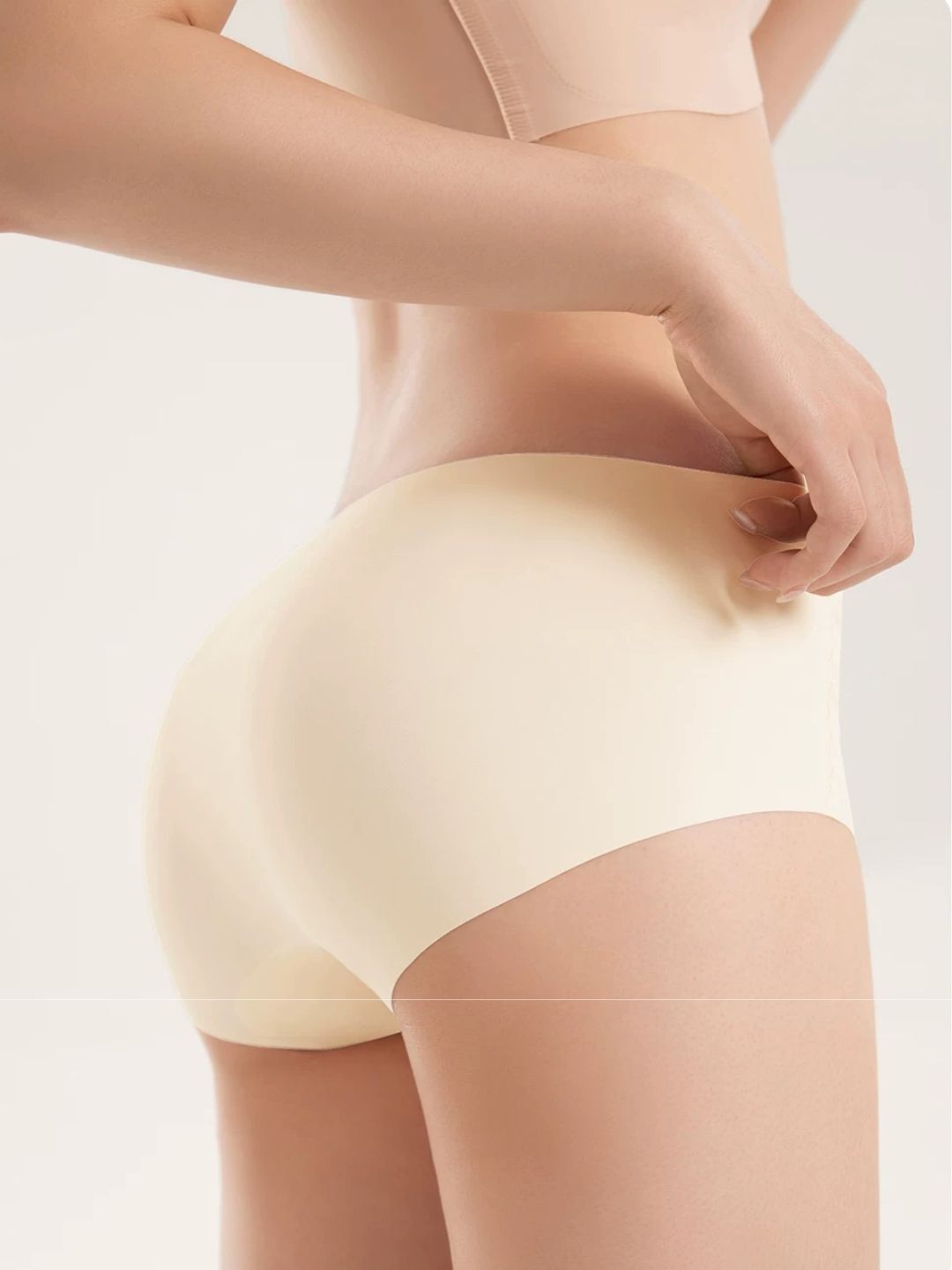 Seamless high waisted underwear